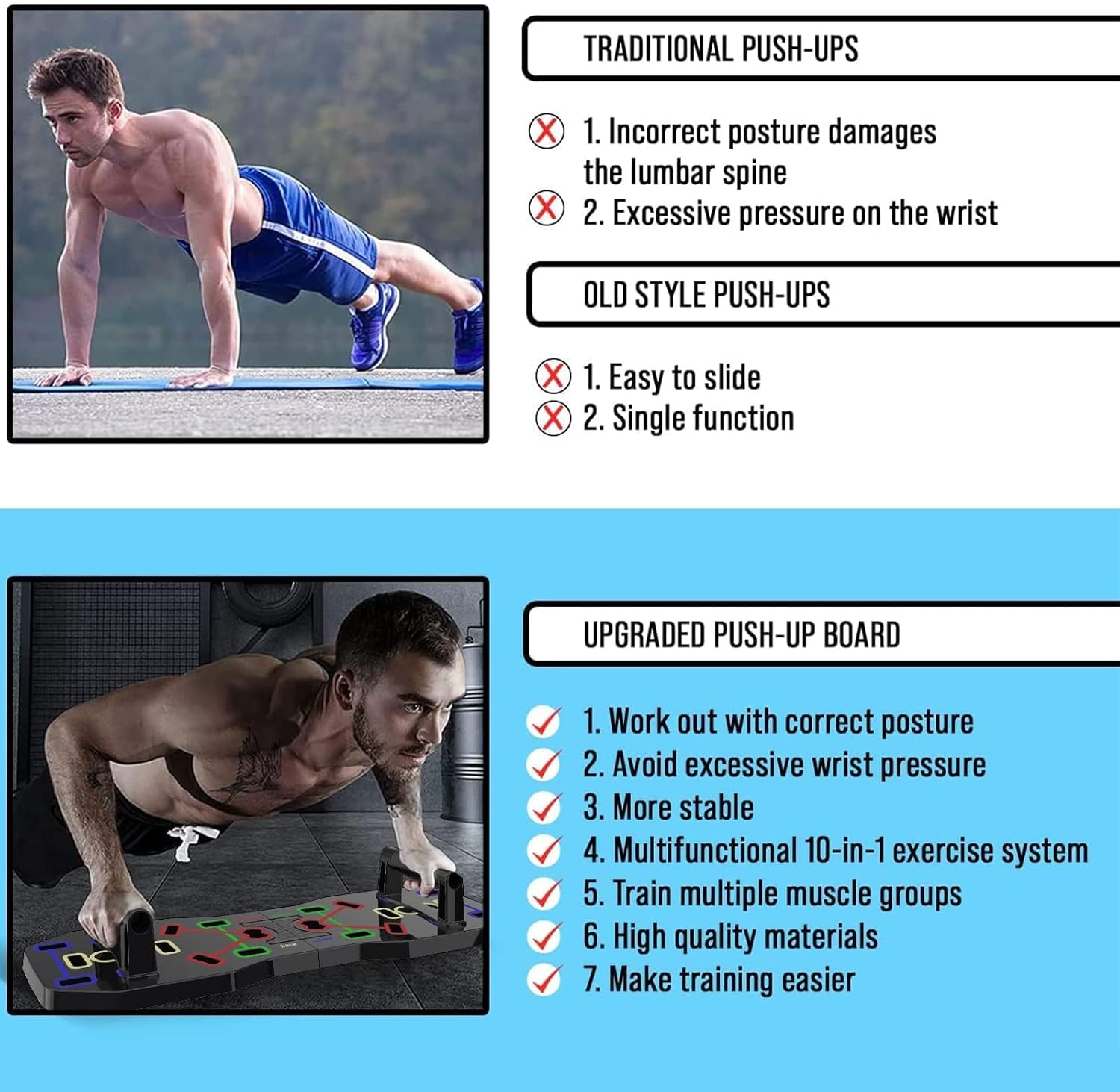 AERLANG Push Up Board - Image 5