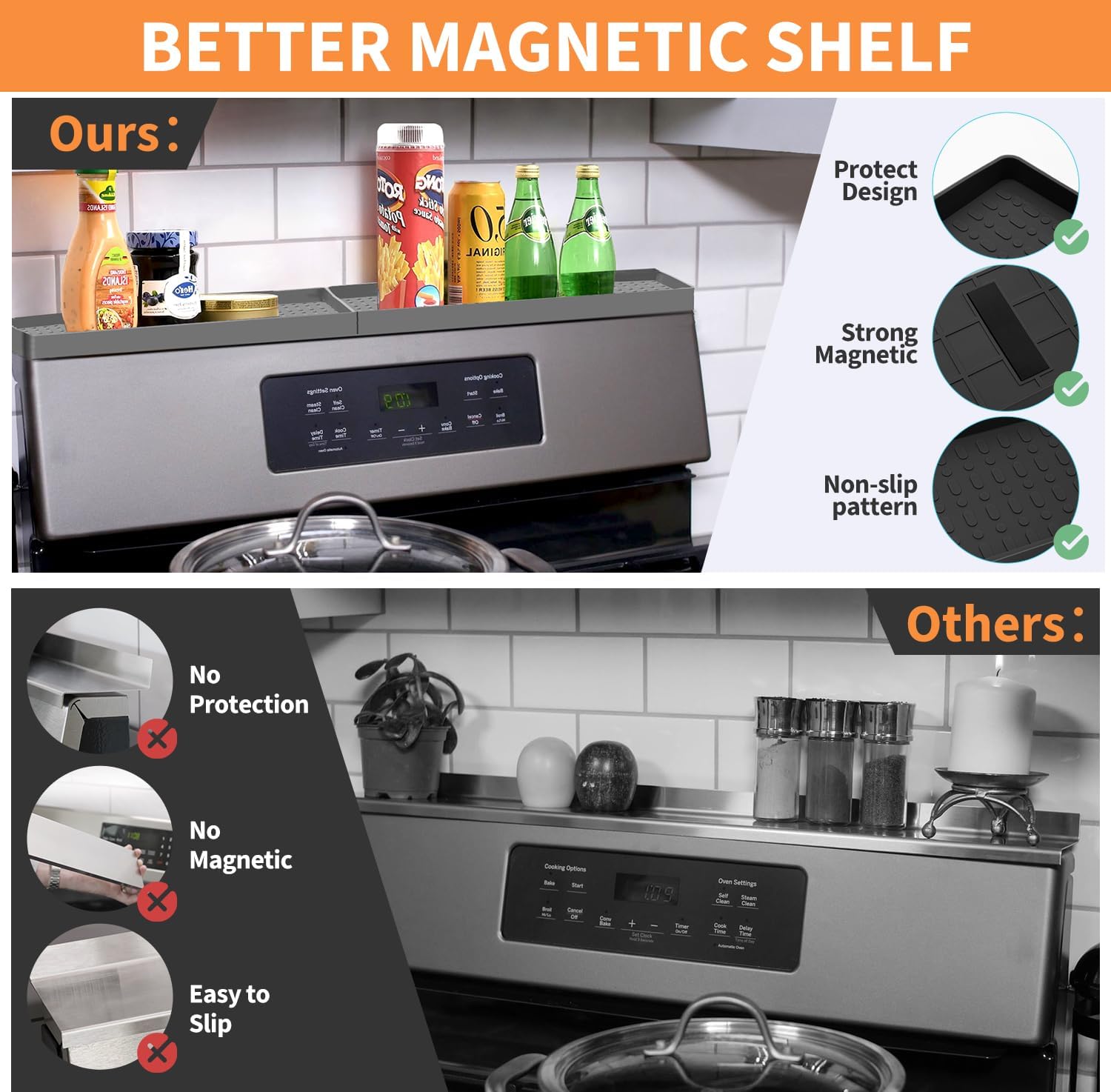 Top Shelf Spice Rack Storage - Image 2