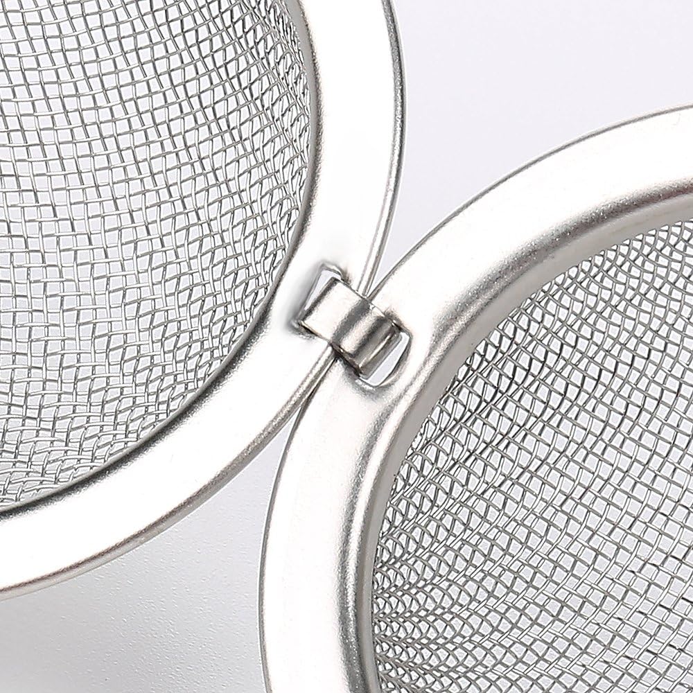 2PCS Stainless Steel Mesh Tea - Image 4