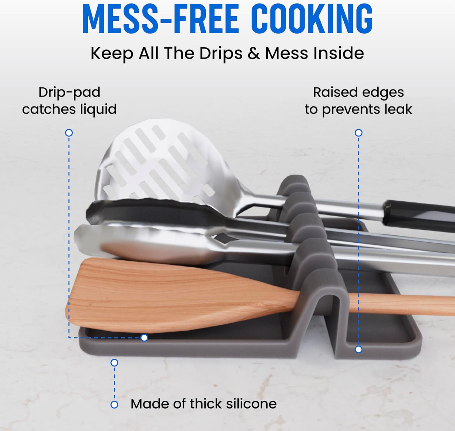 Silicone Spoon Rest for Stove - Image 7